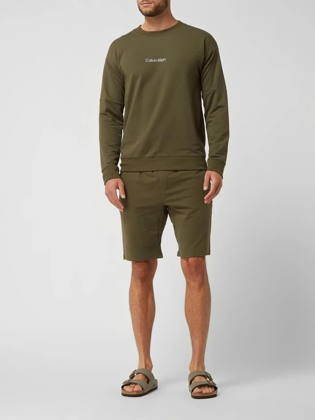 Budget ? Calvin Klein Underwear Pyjamashorts Mit Logo-Bund - Olivgrün ✨ 1 Budget ? Calvin Klein Underwear Pyjamashorts Mit Logo-Bund - Olivgrün ✨
