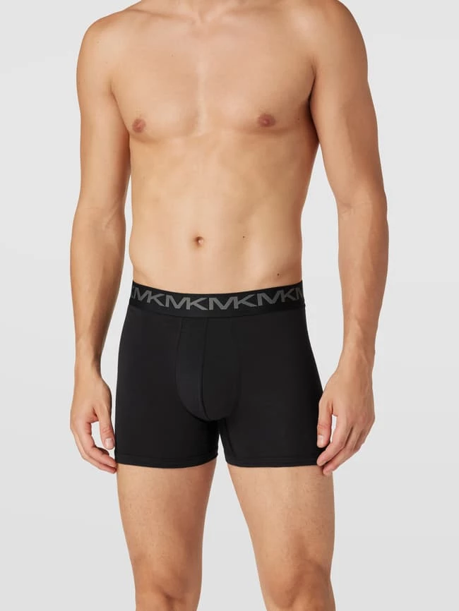 Coupon ? MICHAEL Michael Kors Trunks Mit Logo-Bund Im 3er-Pack Modell 'STRETCH FACTOR BOXER' - Schwarz ⭐ 1 Coupon ? MICHAEL Michael Kors Trunks Mit Logo-Bund Im 3er-Pack Modell 'STRETCH FACTOR BOXER' - Schwarz ⭐