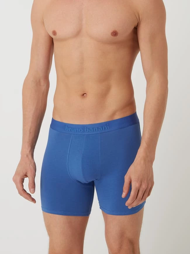 Brandneu ? Bruno Banani Trunks Mit Stretch-Anteil Im 2er-Pack Modell 'Long Life' - Blau ⭐ 2 Brandneu ? Bruno Banani Trunks Mit Stretch-Anteil Im 2er-Pack Modell 'Long Life' - Blau ⭐ – Bild 2