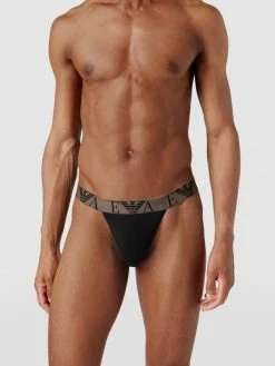 Besorgen ❤️ Emporio Armani Jockstrap Mit Logo-Bund Im 2er-Pack Modell 'BOLD MONOGRAM' - Schwarz ?