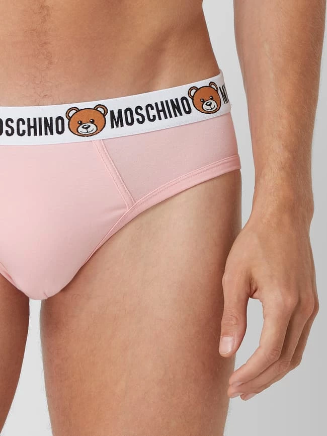 Bester Verkauf ? Moschino Swim + Underwear Slip Mit Stretch-Anteil Im 2er-Pack - Pink ? 2 Bester Verkauf ? Moschino Swim + Underwear Slip Mit Stretch-Anteil Im 2er-Pack - Pink ? – Bild 2