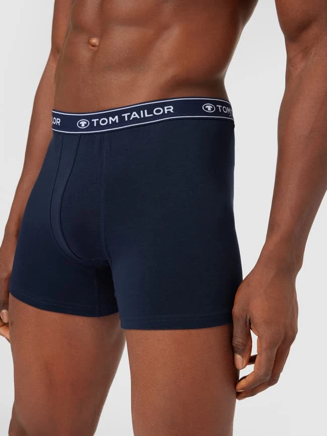 Bestpreis ? Tom Tailor Trunks Mit Label-Schriftzug Im 3er-Pack - Mittelgrau Meliert ? 3 Bestpreis ? Tom Tailor Trunks Mit Label-Schriftzug Im 3er-Pack - Mittelgrau Meliert ? – Bild 3