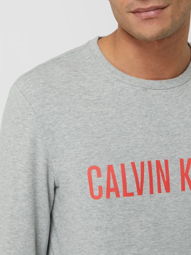 Bester Verkauf ⭐ Calvin Klein Underwear Lounge-Oberteil Mit Logo-Print - Mittelgrau Meliert ? 3 Bester Verkauf ⭐ Calvin Klein Underwear Lounge-Oberteil Mit Logo-Print - Mittelgrau Meliert ? – Bild 3