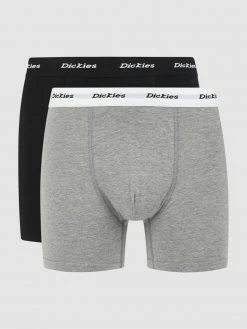 Budget ? Dickies Trunks Mit Stretch-Anteil Im 2er-Pack - Mittelgrau Meliert ?