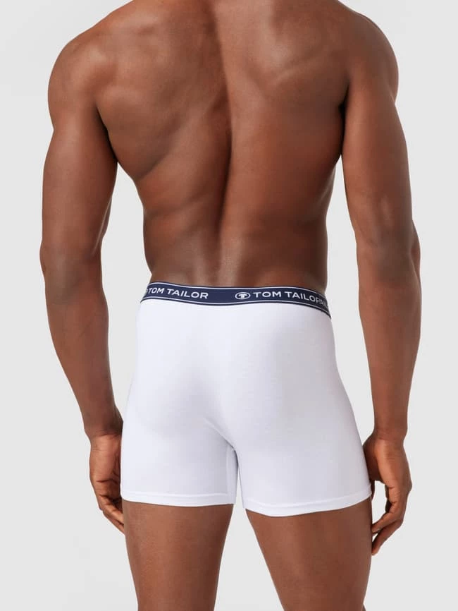 Bestpreis ? Tom Tailor Trunks Mit Label-Schriftzug Im 3er-Pack - Mittelgrau Meliert ? 4 Bestpreis ? Tom Tailor Trunks Mit Label-Schriftzug Im 3er-Pack - Mittelgrau Meliert ? – Bild 4