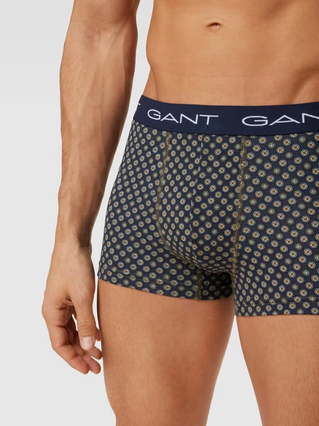 Blitzangebot ✨ Gant Trunks Mit Elastischem Bund Im 3er-Pack Modell 'FOULARD PRINT' - Dunkelblau ? 3 Blitzangebot ✨ Gant Trunks Mit Elastischem Bund Im 3er-Pack Modell 'FOULARD PRINT' - Dunkelblau ? – Bild 3