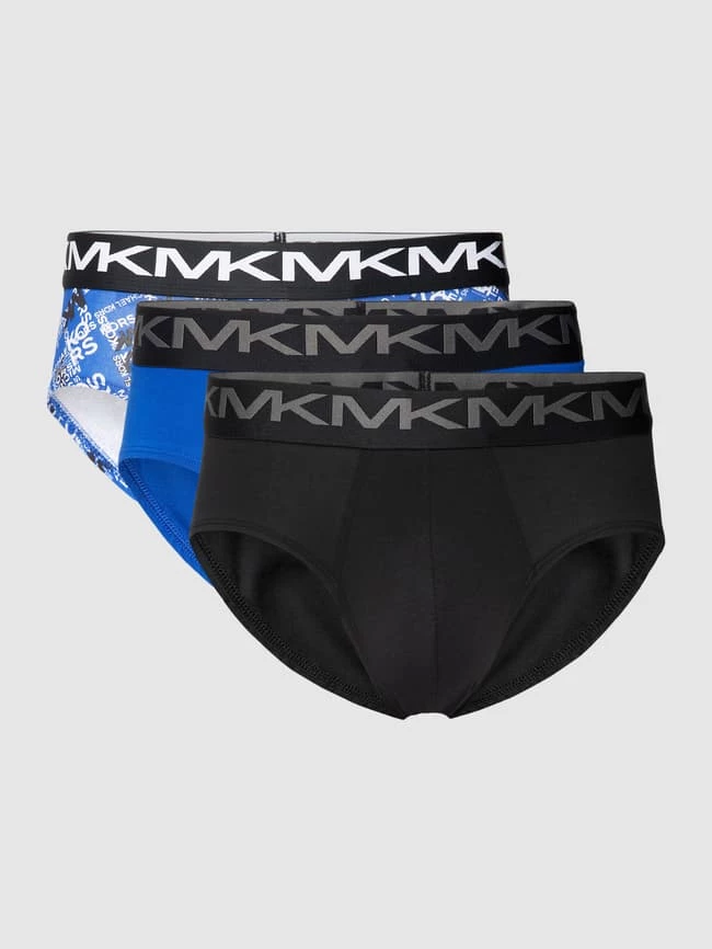 Großhandel ✨ MICHAEL Michael Kors Slip Mit Logo-Bund Im 3er-Pack Modell 'STRETCH FACTOR' - Royalblau ? 2 Großhandel ✨ MICHAEL Michael Kors Slip Mit Logo-Bund Im 3er-Pack Modell 'STRETCH FACTOR' - Royalblau ? – Bild 2