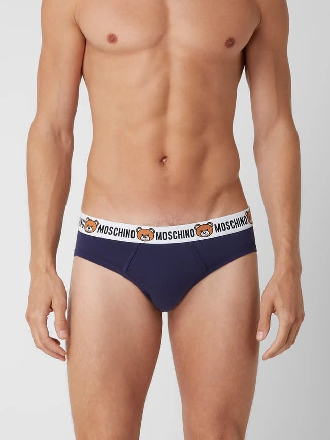 Budget ? Moschino Swim + Underwear Slip Mit Stretch-Anteil Im 2er-Pack - Blau ? 3 Budget ? Moschino Swim + Underwear Slip Mit Stretch-Anteil Im 2er-Pack - Blau ? – Bild 3