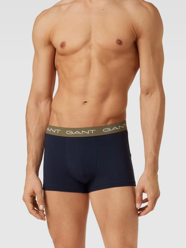 Blitzangebot ✨ Gant Trunks Mit Elastischem Bund Im 3er-Pack Modell 'FOULARD PRINT' - Dunkelblau ? 1 Blitzangebot ✨ Gant Trunks Mit Elastischem Bund Im 3er-Pack Modell 'FOULARD PRINT' - Dunkelblau ?