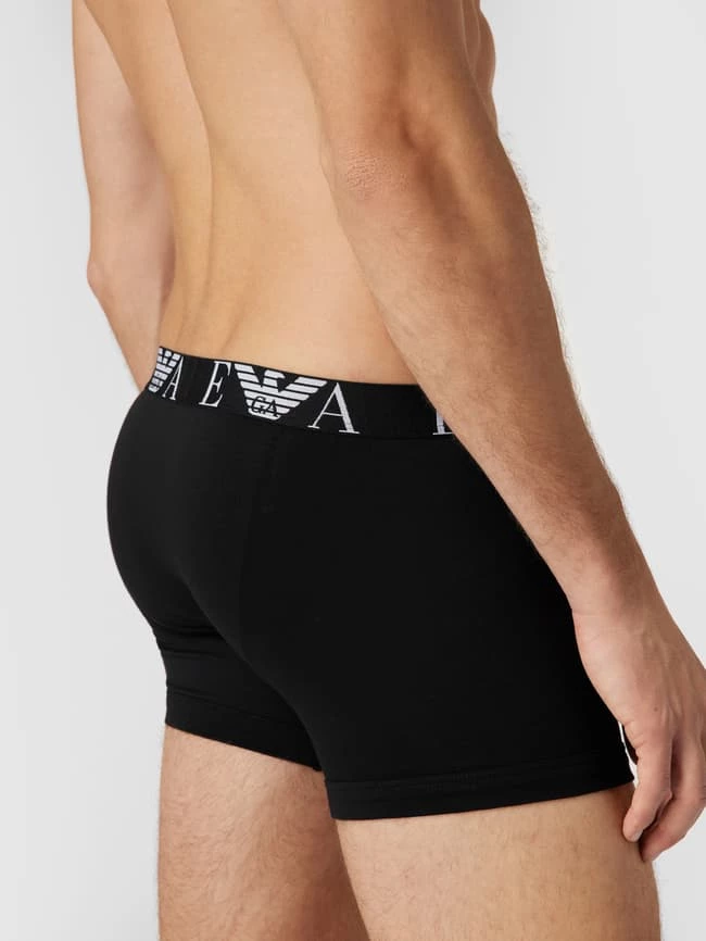 Besorgen ✔️ Emporio Armani Trunks Mit Brand-Schriftzug Im 3er-Pack - Schwarz ? 3 Besorgen ✔️ Emporio Armani Trunks Mit Brand-Schriftzug Im 3er-Pack - Schwarz ? – Bild 3