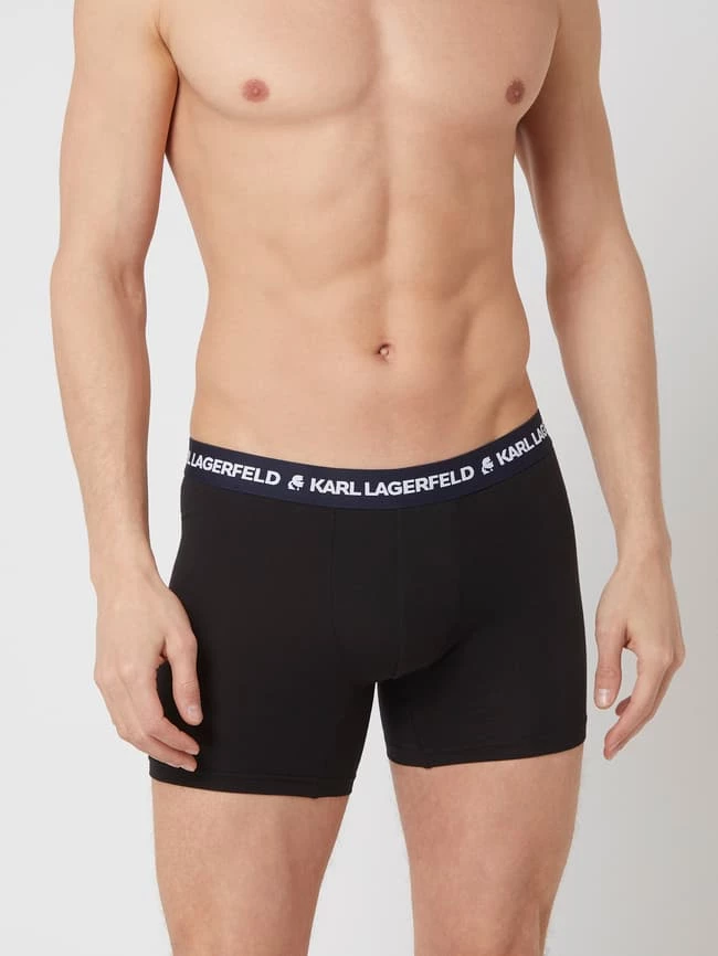 Bester Verkauf ⌛ Karl Lagerfeld Trunks Mit Stretch-Anteil Im 3er-Pack - Schwarz ⭐ 3 Bester Verkauf ⌛ Karl Lagerfeld Trunks Mit Stretch-Anteil Im 3er-Pack - Schwarz ⭐ – Bild 3