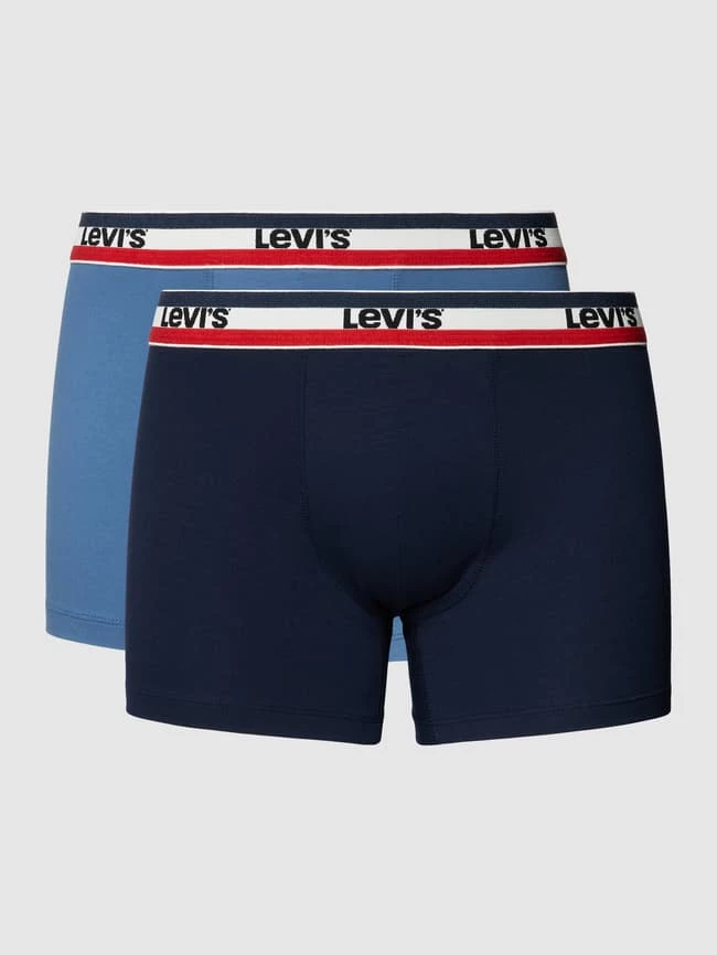 Blitzangebot ? Levi's® Trunks Mit Elastischem Logo-Bund Im 2er-Pack Modell 'BRIEF' - Blau ? 2 Blitzangebot ? Levi's® Trunks Mit Elastischem Logo-Bund Im 2er-Pack Modell 'BRIEF' - Blau ? – Bild 2