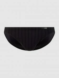 Billig ? HOM Slip Aus Mikrofaser - Schwarz ?