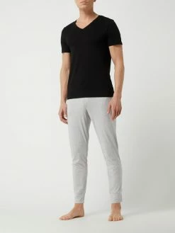 Brandneu ? Skiny Lounge-Hose Mit Stretch-Anteil - Hellgrau Meliert ?