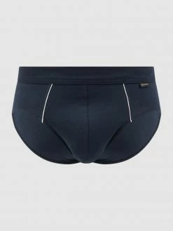 Schlussverkauf ? Schiesser Slip Mit Stretch-Anteil - Dunkelblau ?