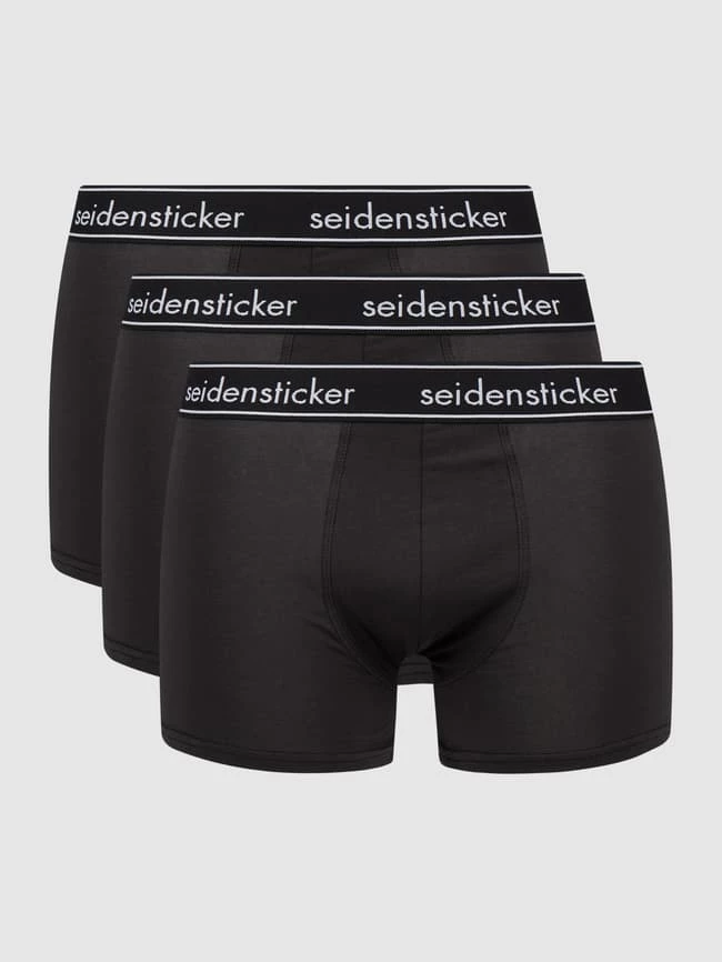 Neu ❤️ Seidensticker Trunks Mit Stretch-Anteil Im 3er-Pack - Schwarz ? 1 Neu ❤️ Seidensticker Trunks Mit Stretch-Anteil Im 3er-Pack - Schwarz ?