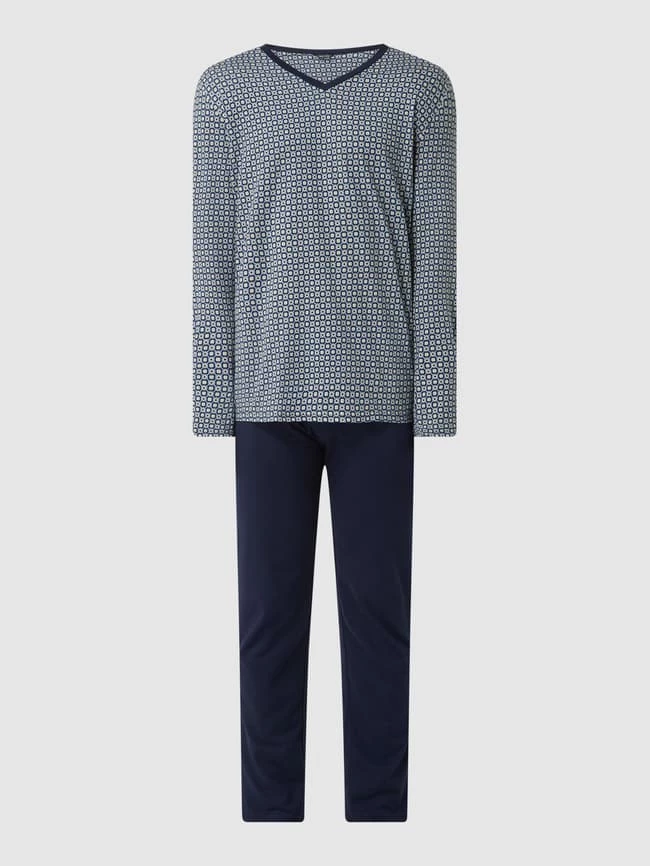 Blitzangebot ? HOM Pyjama Aus Baumwolle Modell 'Lices' - Dunkelblau ⌛ 2 Blitzangebot ? HOM Pyjama Aus Baumwolle Modell 'Lices' - Dunkelblau ⌛ – Bild 2