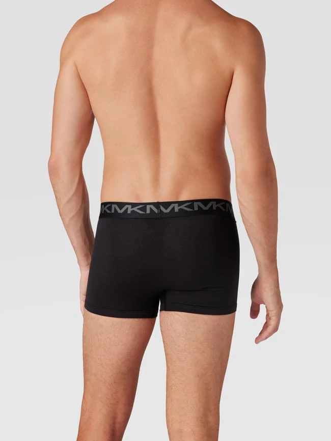 Brandneu ? MICHAEL Michael Kors Trunks Mit Label-Details Im 3er-Pack Modell 'Factor' - Schwarz ? 4 Brandneu ? MICHAEL Michael Kors Trunks Mit Label-Details Im 3er-Pack Modell 'Factor' - Schwarz ? – Bild 4