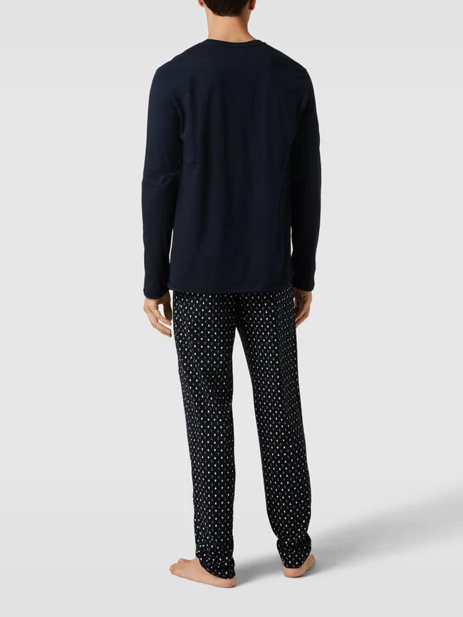 Blitzangebot ❤️ Schiesser Pyjama Mit Brusttasche Modell 'Family' - Dunkelblau ? 4 Blitzangebot ❤️ Schiesser Pyjama Mit Brusttasche Modell 'Family' - Dunkelblau ? – Bild 4