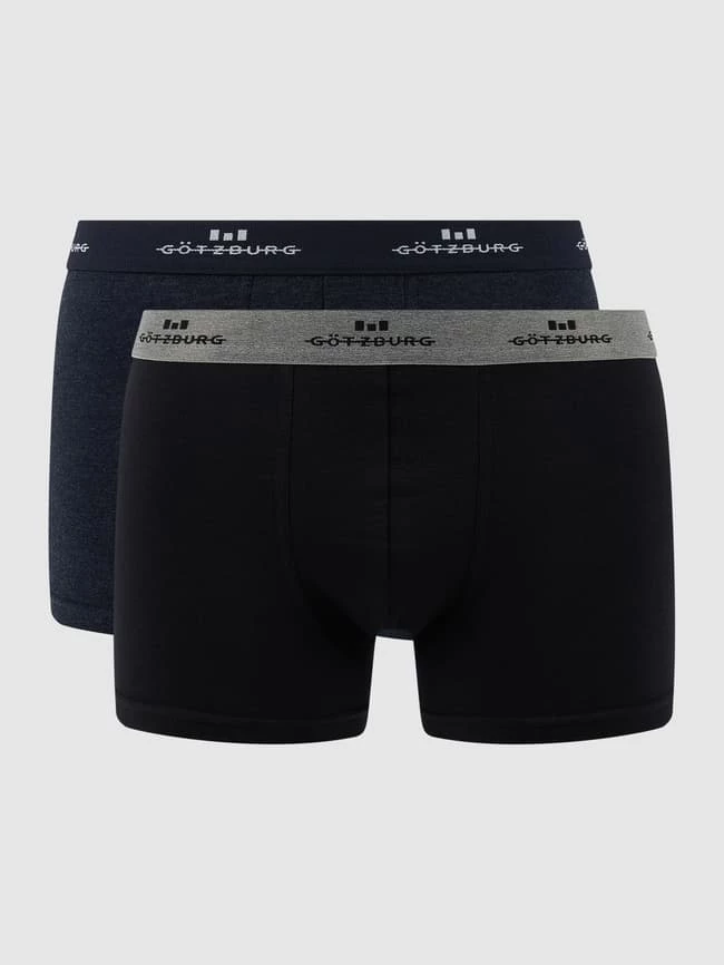Neu ⭐ Götzburg Wäsche Trunks Im 2er-Pack - Dunkelblau ? 1 Neu ⭐ Götzburg Wäsche Trunks Im 2er-Pack - Dunkelblau ?