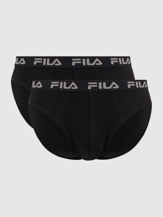 Aktion ? FILA Slip Mit Stretch-Anteil Im 2er-Pack - Schwarz ? 1 Aktion ? FILA Slip Mit Stretch-Anteil Im 2er-Pack - Schwarz ?