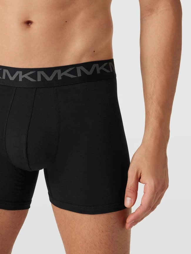 Coupon ? MICHAEL Michael Kors Trunks Mit Logo-Bund Im 3er-Pack Modell 'STRETCH FACTOR BOXER' - Schwarz ⭐ 3 Coupon ? MICHAEL Michael Kors Trunks Mit Logo-Bund Im 3er-Pack Modell 'STRETCH FACTOR BOXER' - Schwarz ⭐ – Bild 3