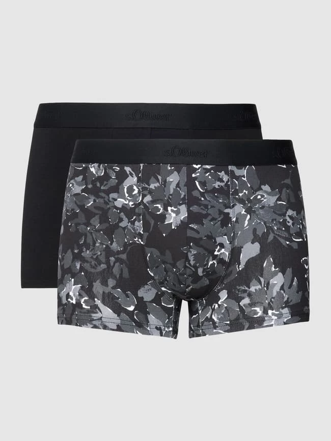 Am billigsten ? S.Oliver RED LABEL Trunks Mit Elastischem Bund Im 2er-Pack - Schwarz ? 2 Am billigsten ? S.Oliver RED LABEL Trunks Mit Elastischem Bund Im 2er-Pack - Schwarz ? – Bild 2