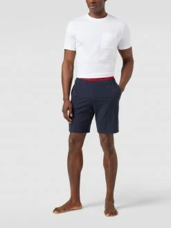 Beste Bewertungen von ? Emporio Armani Pyjama-Hose Mit Label-Detail - Dunkelblau ❤️