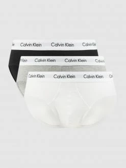 Coupon ? Calvin Klein Underwear Slips Aus Baumwoll-Mix Im 3er-Pack - Schwarz ?