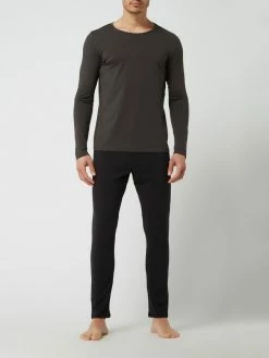 Billig ? Skiny Lounge-Oberteil Mit Stretch-Anteil - Dunkelgrün ?