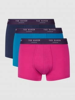 Großhandel ? Ted Baker Trunks Mit Stretch-Anteil Im 3er-Pack - Blau ?