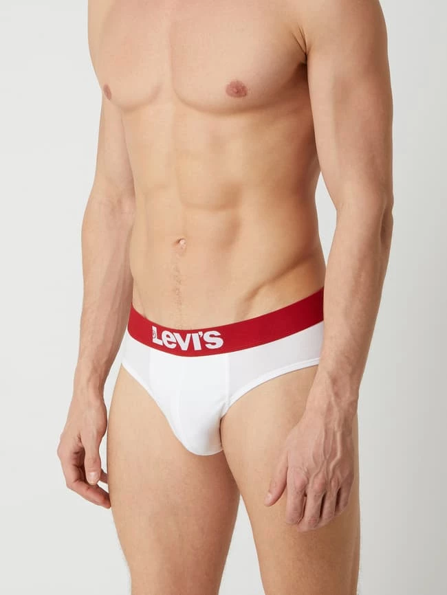 Neu ? Levi's® Slip Mit Stretch-Anteil Im 2er-Pack - Weiß ? 3 Neu ? Levi's® Slip Mit Stretch-Anteil Im 2er-Pack - Weiß ? – Bild 3