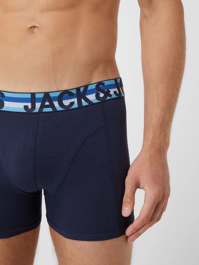 Brandneu ✨ Jack & Jones Trunks Mit Stretch-Anteil Im 3er-Pack Modell 'Henrik' - Marineblau ? 3 Brandneu ✨ Jack & Jones Trunks Mit Stretch-Anteil Im 3er-Pack Modell 'Henrik' - Marineblau ? – Bild 3