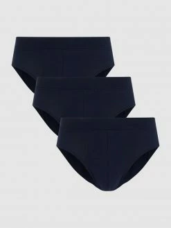 Rabatt ? Christian Berg Men Slip Im 3er-Pack - Marineblau ?