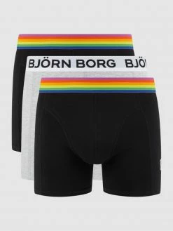 Bester Verkauf ? Björn Borg Trunks Im 3er-Pack - Schwarz ✔️