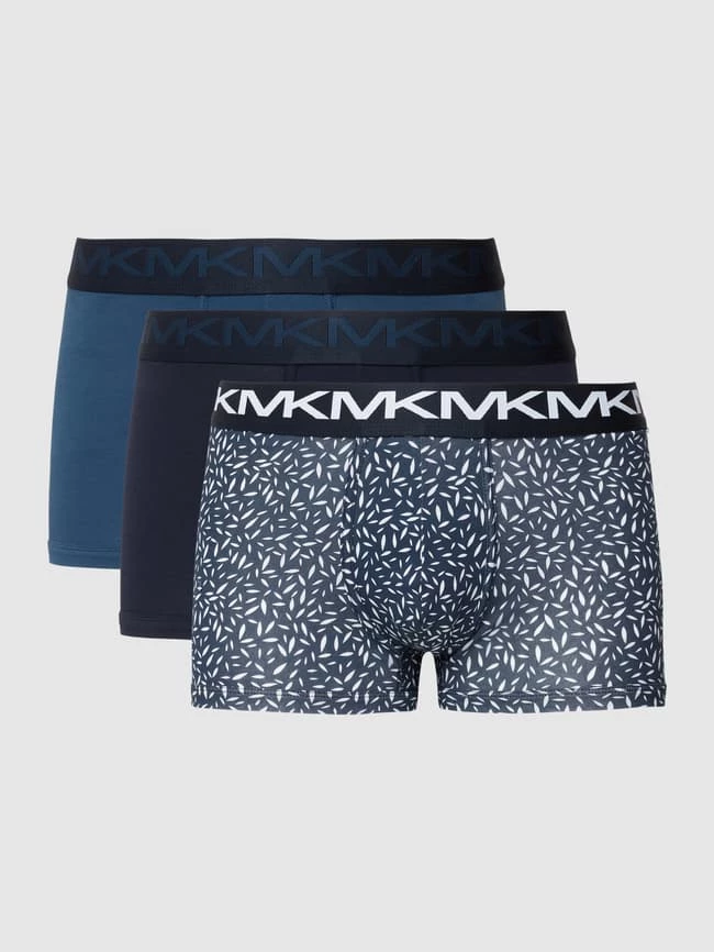 Top 10 ✔️ MICHAEL Michael Kors Trunks Mit Label-Details Im 3er-Pack Modell 'Factor' - Blau ? 2 Top 10 ✔️ MICHAEL Michael Kors Trunks Mit Label-Details Im 3er-Pack Modell 'Factor' - Blau ? – Bild 2