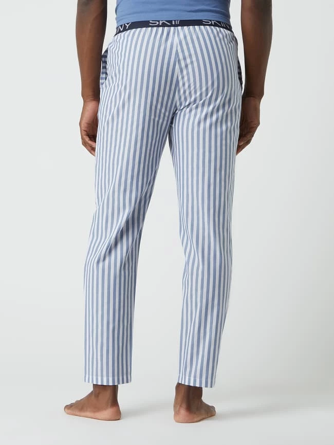 Besorgen ? Skiny Pyjama-Hose Aus Baumwolle - Blau ? 5 Besorgen ? Skiny Pyjama-Hose Aus Baumwolle - Blau ? – Bild 5