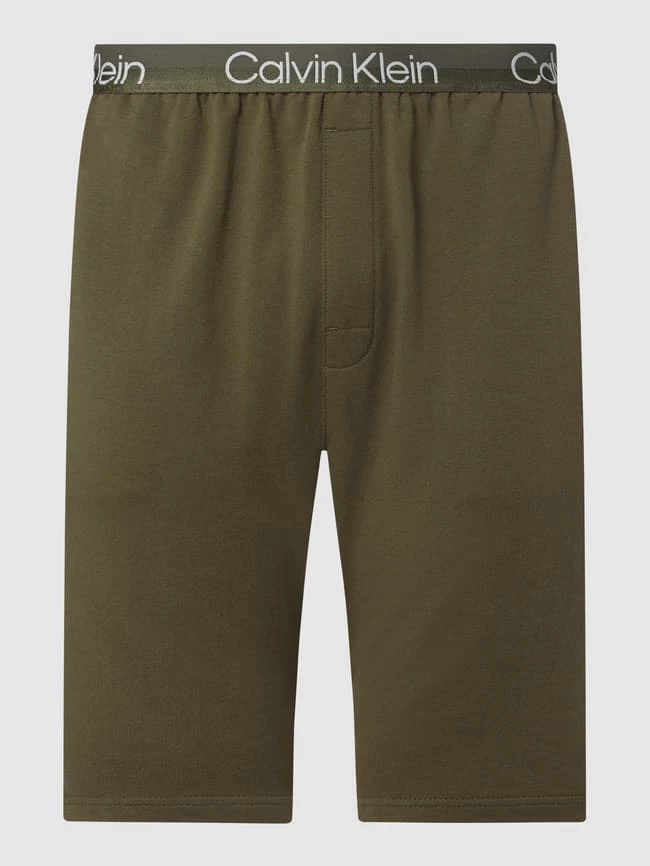 Budget ? Calvin Klein Underwear Pyjamashorts Mit Logo-Bund - Olivgrün ✨ 2 Budget ? Calvin Klein Underwear Pyjamashorts Mit Logo-Bund - Olivgrün ✨ – Bild 2