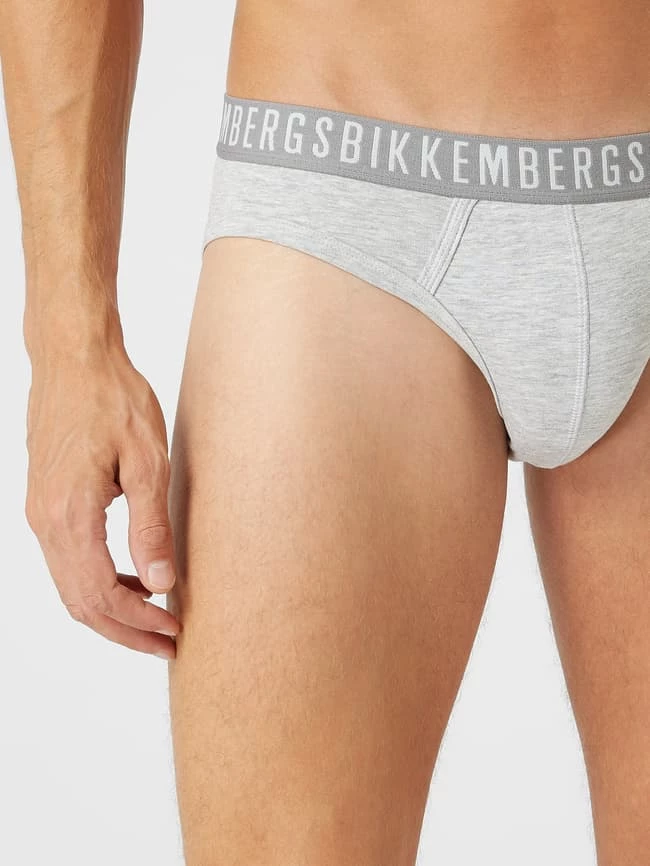 Budget ? Bikkembergs Slip Mit Stretch-Anteil Im 2er-Pack - Mittelgrau Meliert ⌛ 2 Budget ? Bikkembergs Slip Mit Stretch-Anteil Im 2er-Pack - Mittelgrau Meliert ⌛ – Bild 2