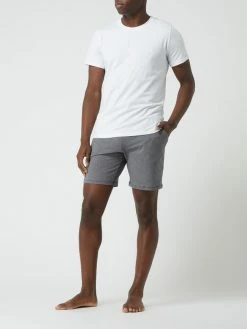 Auslauf ? Skiny Pyjama-Hose Mit Stretch-Anteil - Schwarz ?