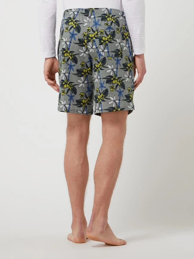 Auslauf ? Schiesser Pyjama-Shorts Mit Floralem Allover-Muster - Khaki ⭐ 5 Auslauf ? Schiesser Pyjama-Shorts Mit Floralem Allover-Muster - Khaki ⭐ – Bild 5