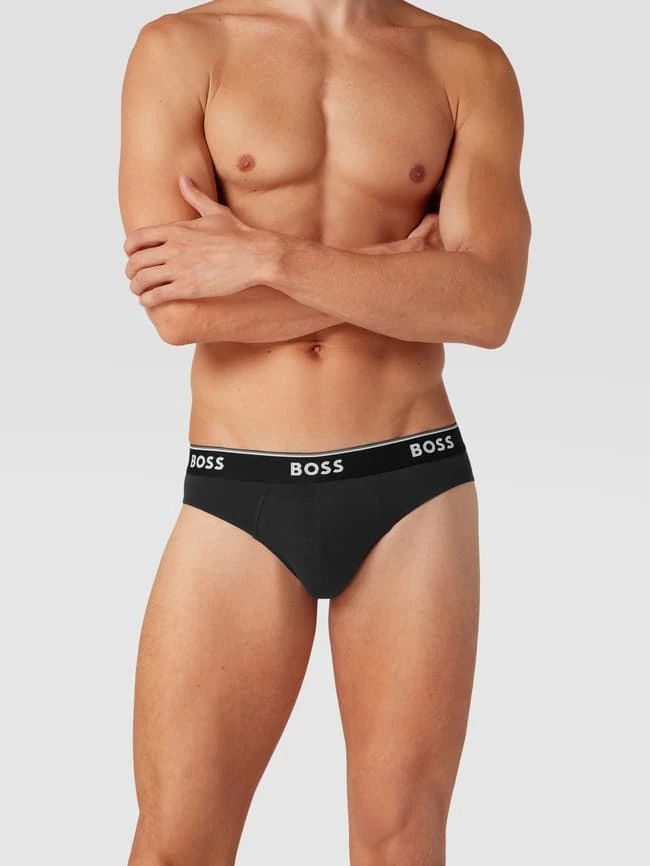 Auslauf ? BOSS Slip Mit Label-Details Im 3er-Pack Modell 'Power' - Royalblau ? 1 Auslauf ? BOSS Slip Mit Label-Details Im 3er-Pack Modell 'Power' - Royalblau ?