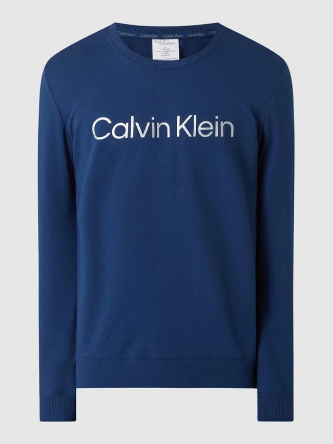 Am billigsten ? Calvin Klein Underwear Pyjama-Oberteil Mit Logo-Print - Blau ? 2 Am billigsten ? Calvin Klein Underwear Pyjama-Oberteil Mit Logo-Print - Blau ? – Bild 2
