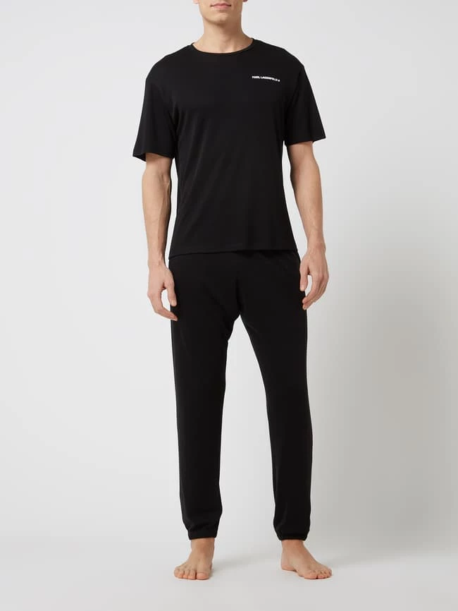 Am billigsten ? Karl Lagerfeld Pyjama Aus Lyocellmischung - Schwarz ❤️ 1 Am billigsten ? Karl Lagerfeld Pyjama Aus Lyocellmischung - Schwarz ❤️