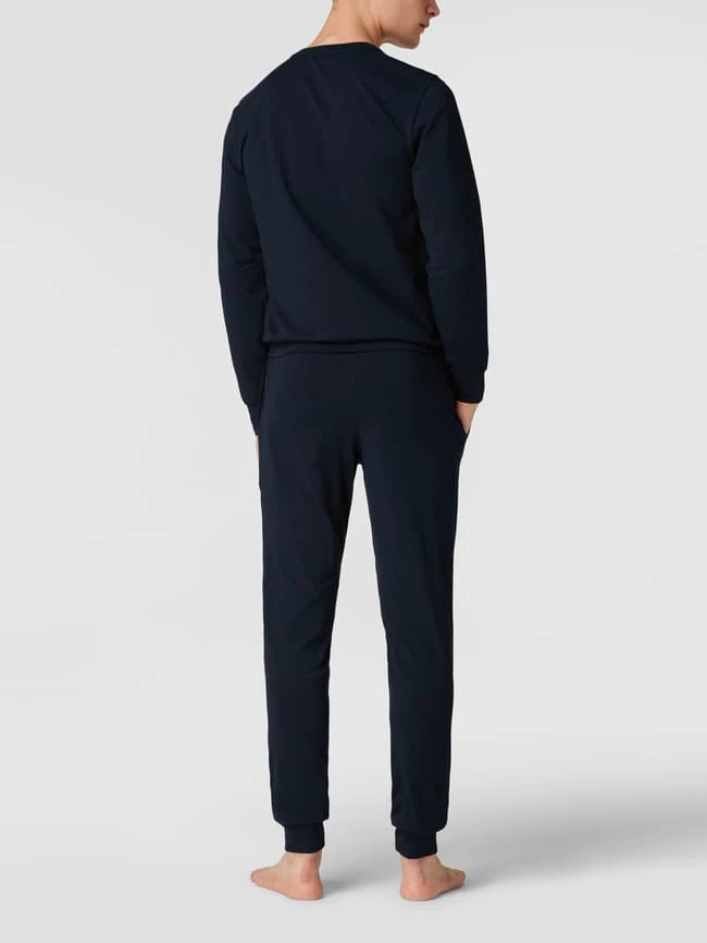 Aktion ❤️ Emporio Armani Pyjama Mit Label-Details - Marineblau ? 4 Aktion ❤️ Emporio Armani Pyjama Mit Label-Details - Marineblau ? – Bild 4