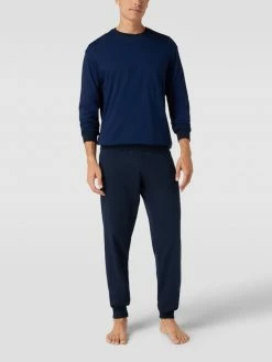 Bestes Angebot ? Schiesser Pyjama Aus Reiner Baumwolle - Royalblau ?