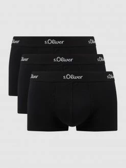 Besorgen ? S.Oliver RED LABEL Trunks Mit Stretch-Anteil Im 3er-Pack - Schwarz ?