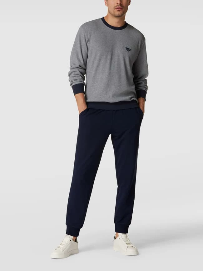 Angebote ? Emporio Armani Pyjama Mit Label-Patches - Mittelgrau Meliert ? 1 Angebote ? Emporio Armani Pyjama Mit Label-Patches - Mittelgrau Meliert ?