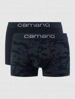 Rabatt ? Camano Trunks Mit Stretch-Anteil Im 2er-Pack - Blau ✔️