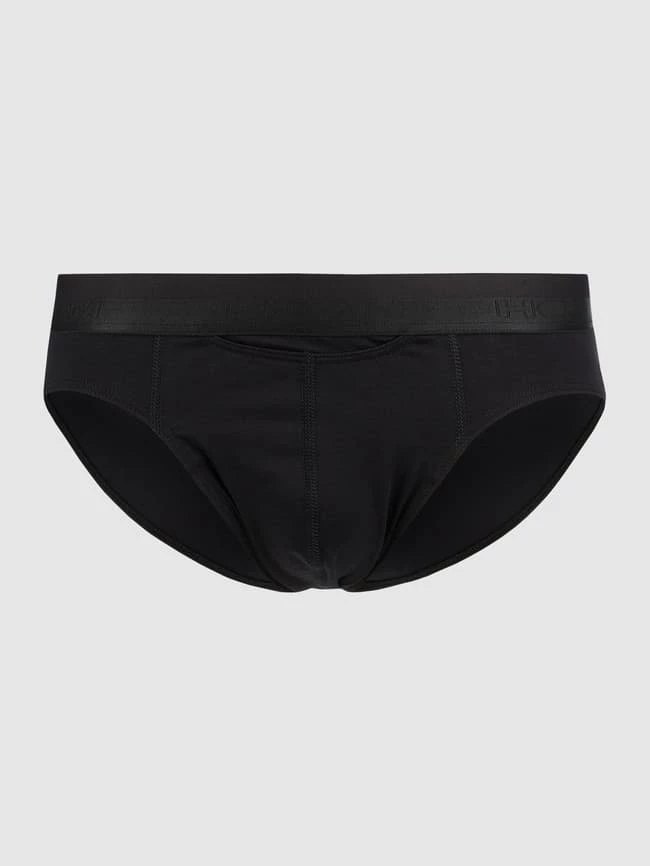 Brandneu ⭐ HOM Slip Mit Stretch-Anteil - Schwarz ? 1 Brandneu ⭐ HOM Slip Mit Stretch-Anteil - Schwarz ?